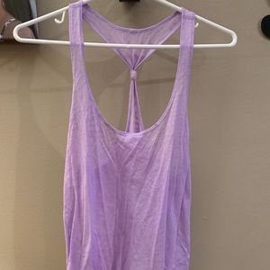 Purple Women’s Under Armor tank top